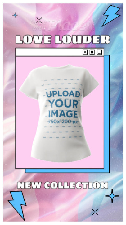 New Collection Video Featuring a 3D T-Shirt and a Pride Month Theme