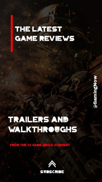 Instagram Story Video Creator for a Gaming Review Channel Ad